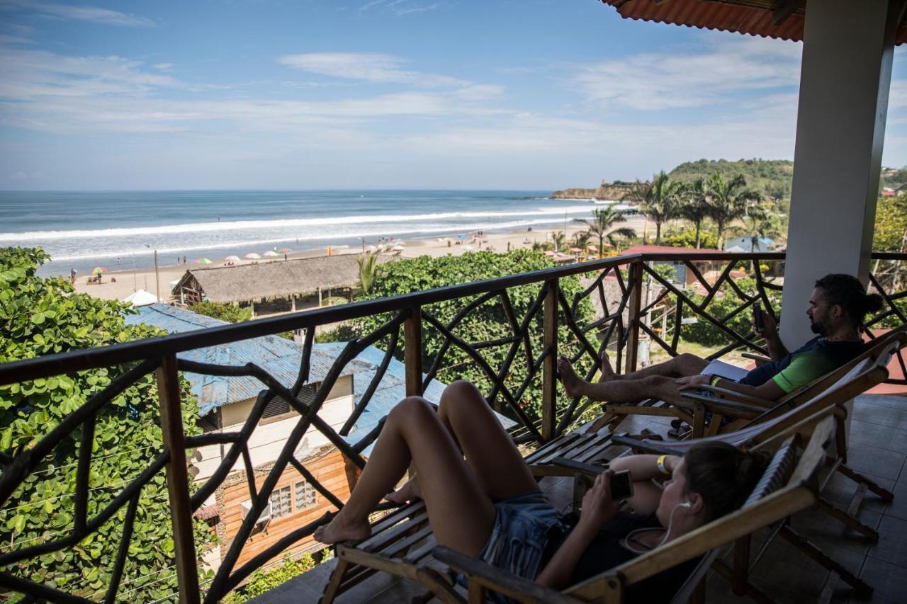 Esperanto Bed & Breakfast Surf Hostel Montanita Luaran gambar